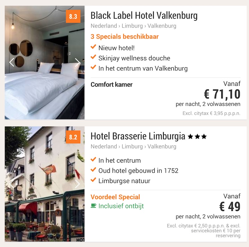 aanbieding kerstmarkt valkenburg booking