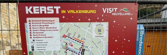 Plattegrond Kerstmarkt Valkenburg